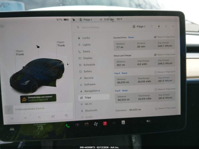 2021 TESLA MODEL Y 5YJYGDED3MF126216 Photo 6
