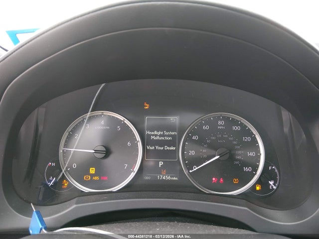 Продаж на аукціоні авто 2025 Lexus Is 350 F Sport Design, vin: JTHBZ1B27S5083157, номер лоту: 44381218