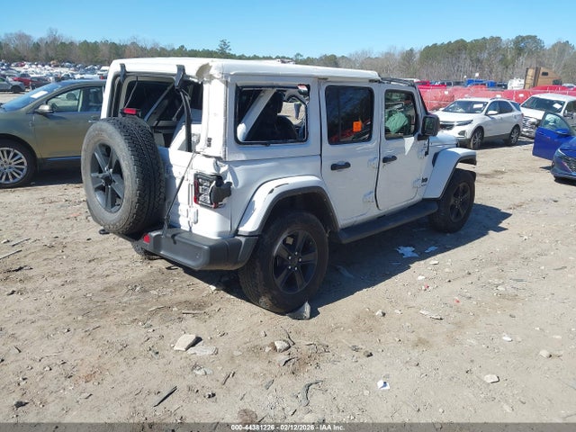 2021 Jeep Wrangler Unlimited Sahara Altitude 4x4 მანქანა იყიდება აუქციონზე, vin: 1C4HJXENXMW844837, აუქციონის ნომერი: 44381226