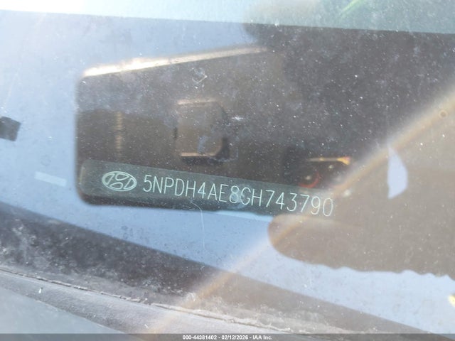 Aukcja sprzedaży 2016 Hyundai Elantra Se, vin: 5NPDH4AE8GH743790, numer aukcji: 44381402