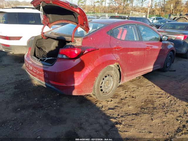 Aukcja sprzedaży 2016 Hyundai Elantra Se, vin: 5NPDH4AE8GH743790, numer aukcji: 44381402