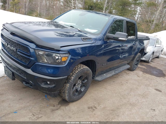 44381405 :رقم المزاد ، 1C6SRFFT7NN346227 vin ، 2022 Ram 1500 Big Horn  4x4 5'7 Box مزاد بيع