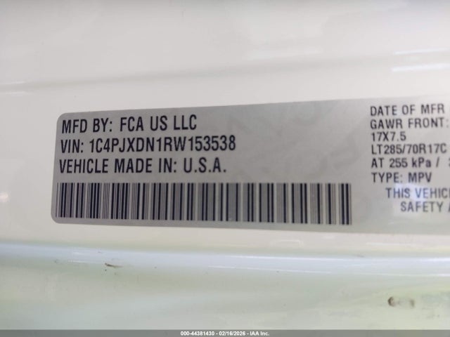 2024 JEEP WRANGLER 1C4PJXDN1RW153538 Photo 8