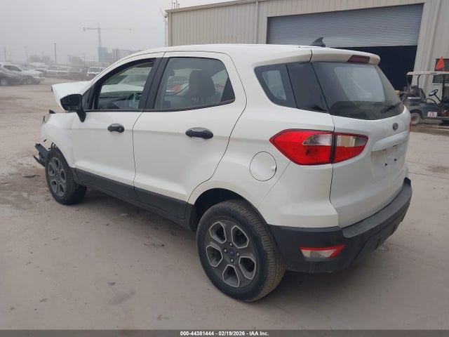 44381444 :رقم المزاد ، MAJ6S3FL9NC466965 vin ، 2022 Ford Ecosport S مزاد بيع