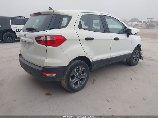 44381444 :رقم المزاد ، MAJ6S3FL9NC466965 vin ، 2022 Ford Ecosport S مزاد بيع