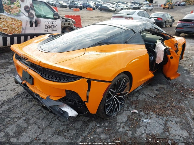2023 Mclaren Gt მანქანა იყიდება აუქციონზე, vin: SBM22GCA2PW002850, აუქციონის ნომერი: 44381453