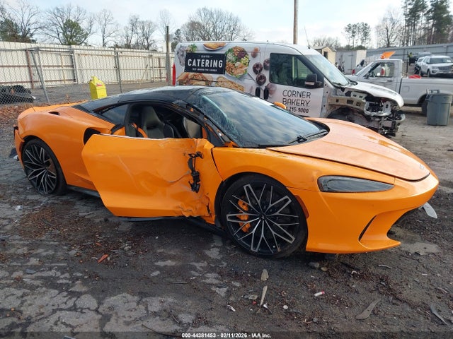 2023 Mclaren Gt მანქანა იყიდება აუქციონზე, vin: SBM22GCA2PW002850, აუქციონის ნომერი: 44381453