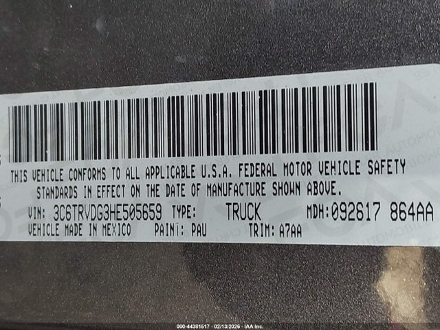 2018 RAM PROMASTER 2500 3C6TRVDG3HE505659 Photo 8