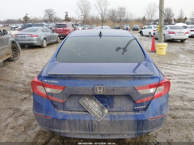 Продажа на аукционе авто 2021 Honda Accord Sport, vin: 1HGCV1F39MA014759, номер лота: 44381568