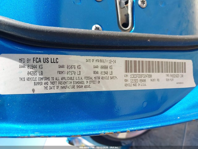 2015 DODGE DART 1C3CDFEB3FD247890 Photo 8