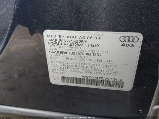 2010 AUDI Q5 WA1VKAFP5AA012614 Photo 8