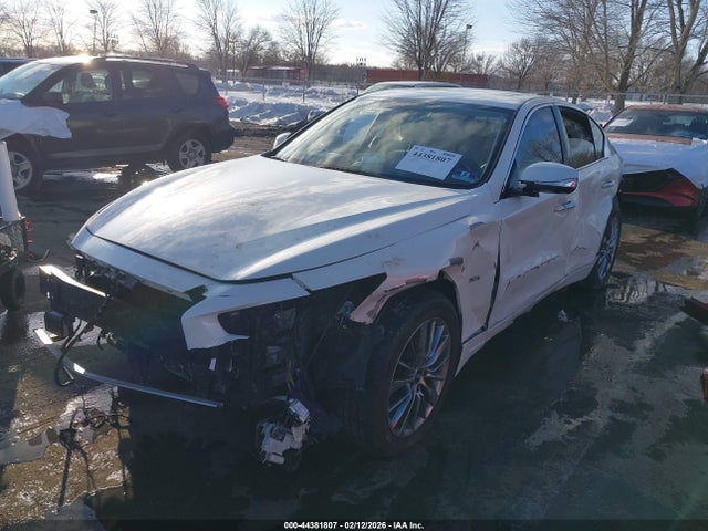 2019 Infiniti Q50 3.0t Luxe მანქანა იყიდება აუქციონზე, vin: JN1EV7AR4KM553942, აუქციონის ნომერი: 44381807