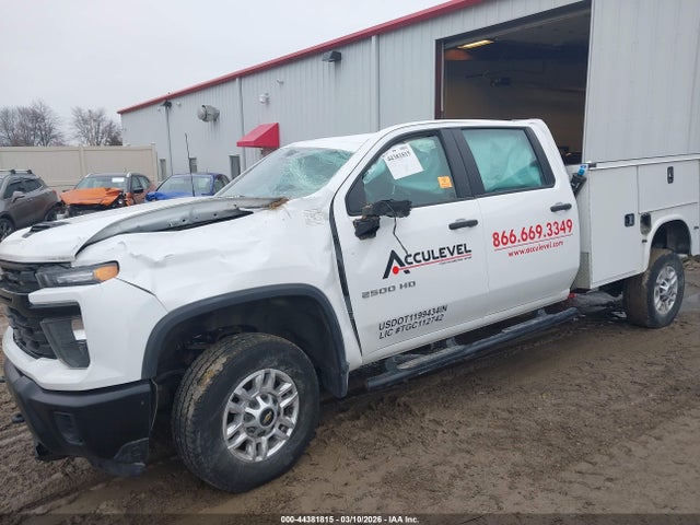 Aukcja sprzedaży 2024 Chevrolet Silverado 2500hd 4wd  Long Bed Work Truck, vin: 1GB4YLEY6RF237388, numer aukcji: 44381815