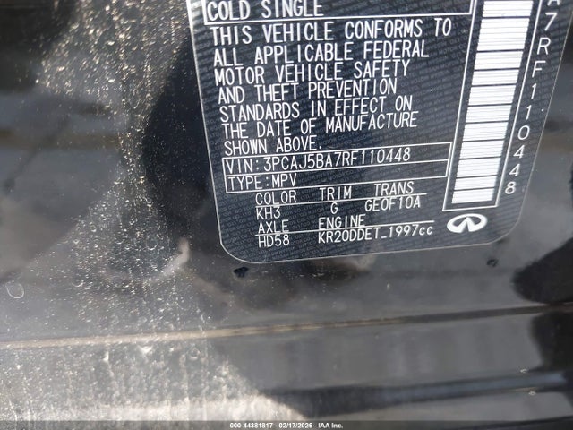 2024 INFINITI QX50 3PCAJ5BA7RF110448 Photo 8