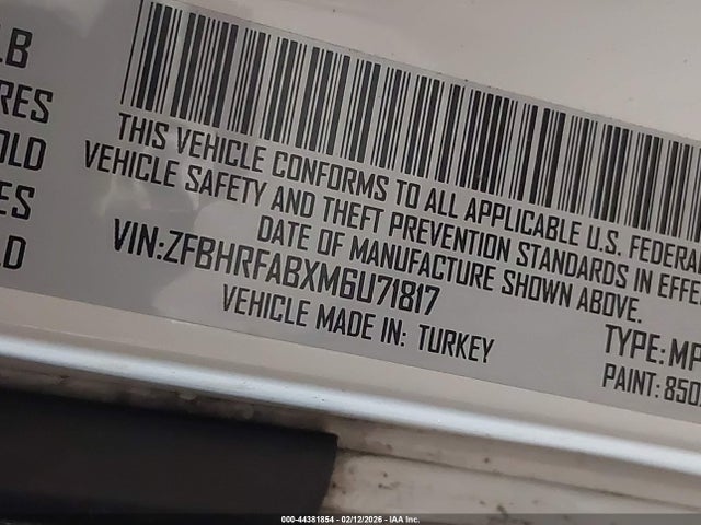 2021 RAM PROMASTER CITY ZFBHRFABXM6U71817 Photo 8