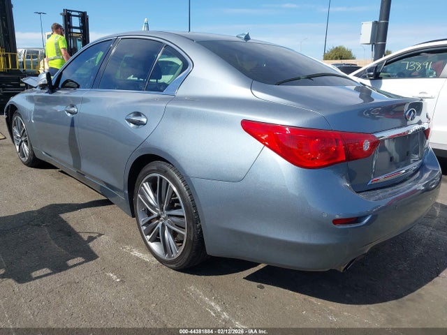 44381884 :رقم المزاد ، JN1BV7AP4EM677070 vin ، 2014 Infiniti Q50 Sport مزاد بيع