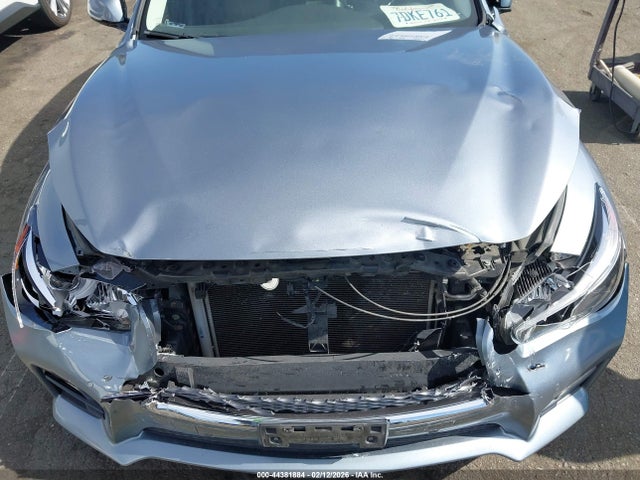 44381884 :رقم المزاد ، JN1BV7AP4EM677070 vin ، 2014 Infiniti Q50 Sport مزاد بيع