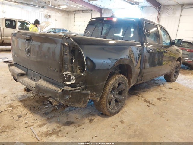 44382018 :رقم المزاد ، 1C6SRFFT1KN696660 vin ، 2019 Ram 1500 Big Horn/lone Star  4x4 5'7 Box مزاد بيع