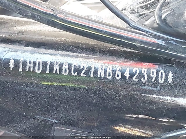 44382023 :رقم المزاد ، 1HD1KBC21NB642390 vin ، 2022 Harley-davidson Flhx مزاد بيع