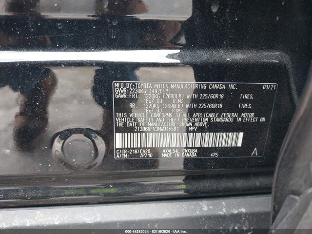 2021 TOYOTA RAV4 HYBRID 2T3D6RFV3MW014581 Photo 8