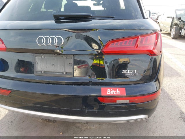 Aukcja sprzedaży 2018 Audi Q5 2.0t Premium/2.0t Tech Premium, vin: WA1BNAFY8J2026472, numer aukcji: 44382035