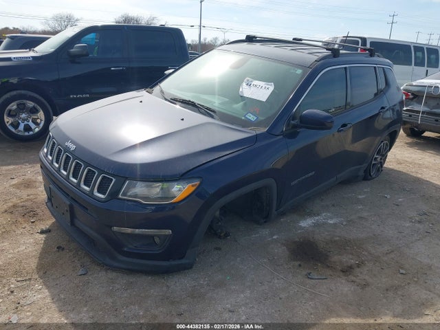 3C4NJCBB9HT643268 Jeep New Compass Latitude Fwd