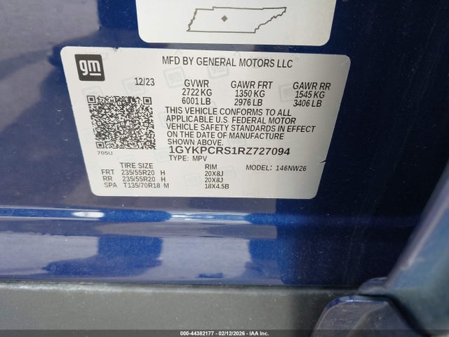 2024 CADILLAC XT6 1GYKPCRS1RZ727094 Photo 8