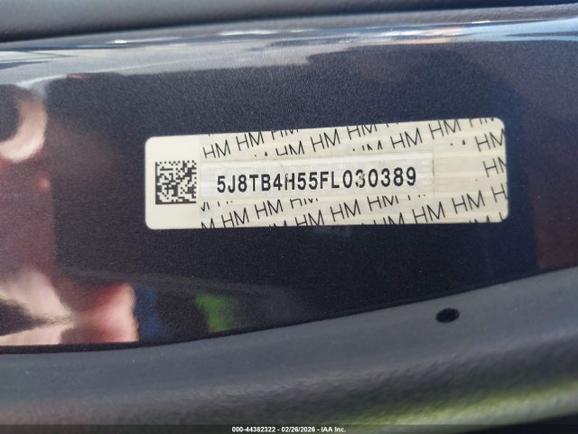 Acura RDX 2015 5J8TB4H55FL030389 Image 9