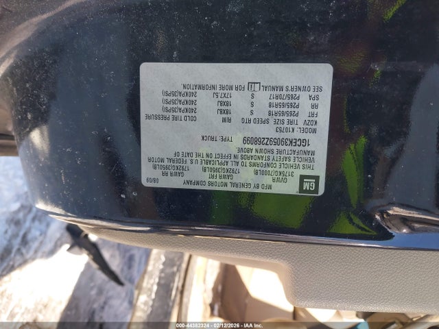 2009 CHEVROLET SILVERADO 1500 1GCEK39059Z268099 Photo 8