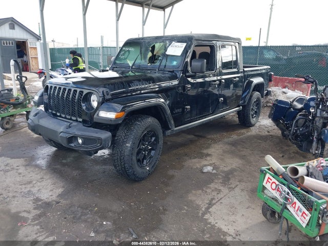 44382610 :رقم المزاد ، 1C6HJTAG1NL108301 vin ، 2022 Jeep Gladiator Willys Sport 4x4 مزاد بيع
