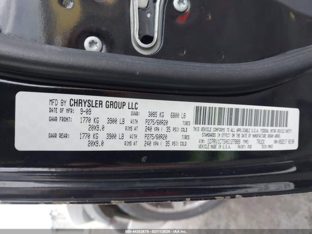 Продаж на аукціоні авто 2010 Dodge Ram 1500 Slt/sport/trx, vin: 1D7RV1CT5AS127889, номер лоту: 44382679