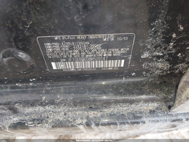 2011 SUBARU IMPREZA JF1GE6B60BH509147 Photo 8