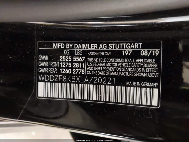 2020 MERCEDES-BENZ AMG E 63 WDDZF8KBXLA720221 Photo 8