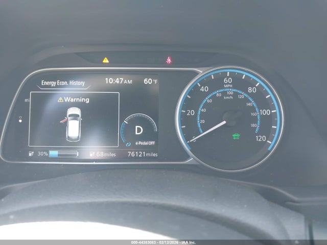 1N4BZ1DP6LC307225 Nissan Leaf Sl Plus 62 Kwh