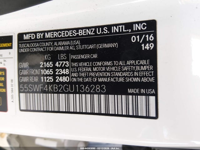 2016 MERCEDES-BENZ C 300 55SWF4KB2GU136283 Photo 8