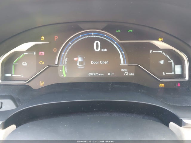 JHMZC5F30JC000298 Honda Clarity Plug-in Hybrid Touring