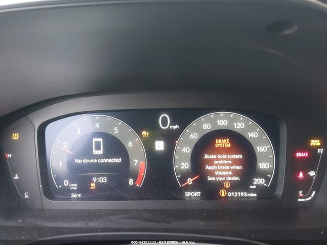 44383303 :رقم المزاد ، 19UDE5G91RA003518 vin ، 2024 Acura Integra Type S مزاد بيع