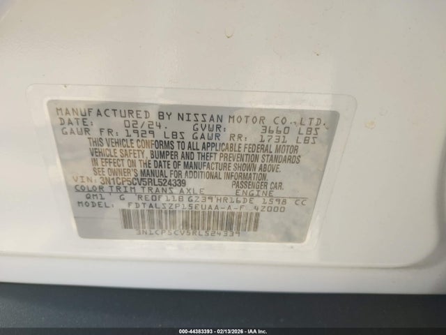 2024 NISSAN KICKS 3N1CP5CV5RL524339 Photo 8