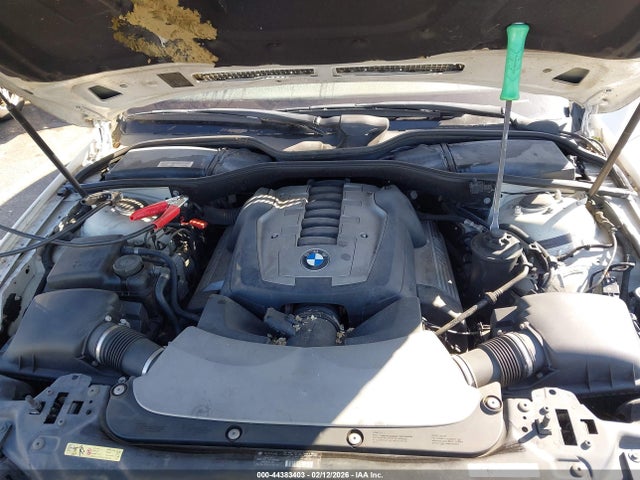 44383403 :رقم المزاد ، WBAHN83576DT32820 vin ، 2006 Bmw 750li مزاد بيع