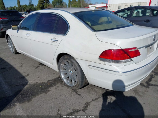 44383403 :رقم المزاد ، WBAHN83576DT32820 vin ، 2006 Bmw 750li مزاد بيع