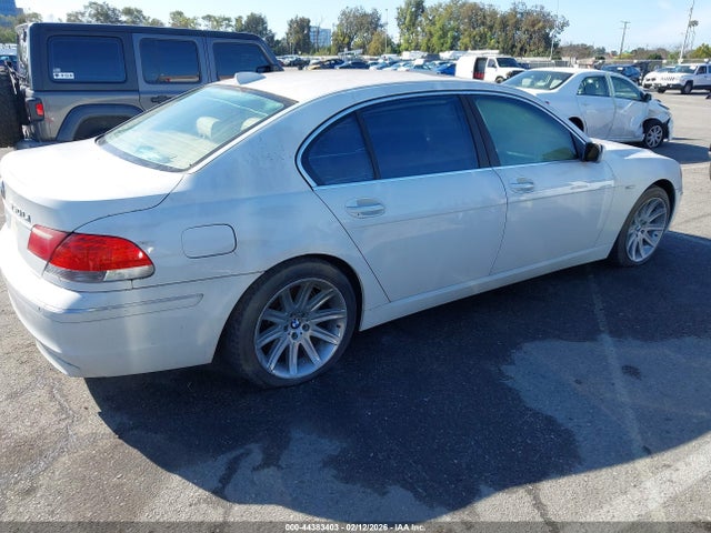 44383403 :رقم المزاد ، WBAHN83576DT32820 vin ، 2006 Bmw 750li مزاد بيع