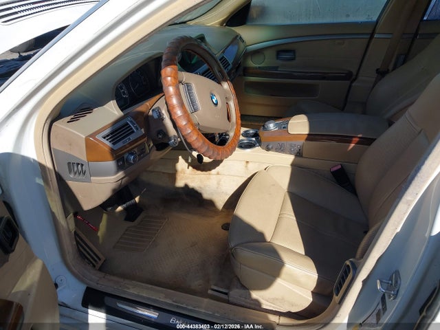 44383403 :رقم المزاد ، WBAHN83576DT32820 vin ، 2006 Bmw 750li مزاد بيع