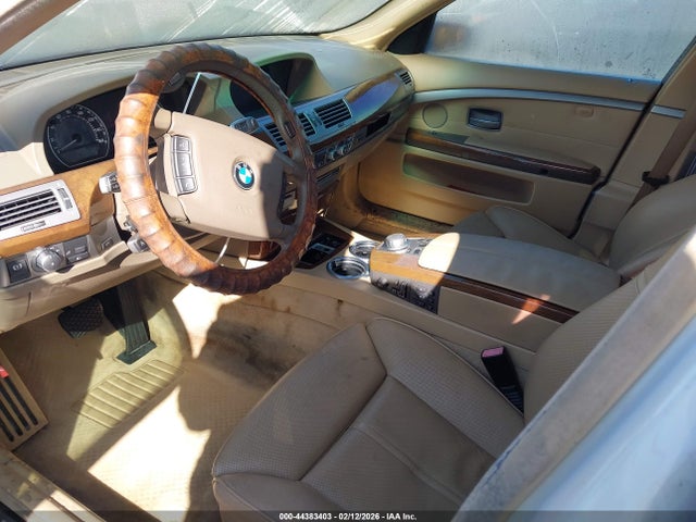 44383403 :رقم المزاد ، WBAHN83576DT32820 vin ، 2006 Bmw 750li مزاد بيع