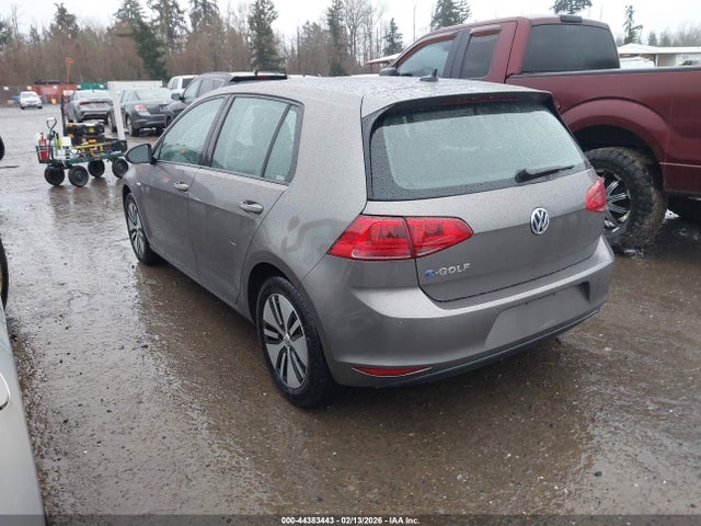 WVWPP7AU9FW909607 Volkswagen E-golf Sel Premium