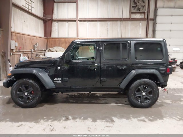 Продажа на аукционе авто 2019 Jeep Wrangler Unlimited Sport S 4x4, vin: 1C4HJXDG8KW615783, номер лота: 44383454