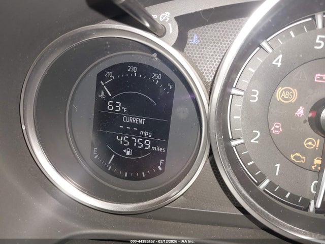 44383457 :رقم المزاد ، JM1NDAB79G0110372 vin ، 2016 Mazda Mx-5 Miata Sport مزاد بيع