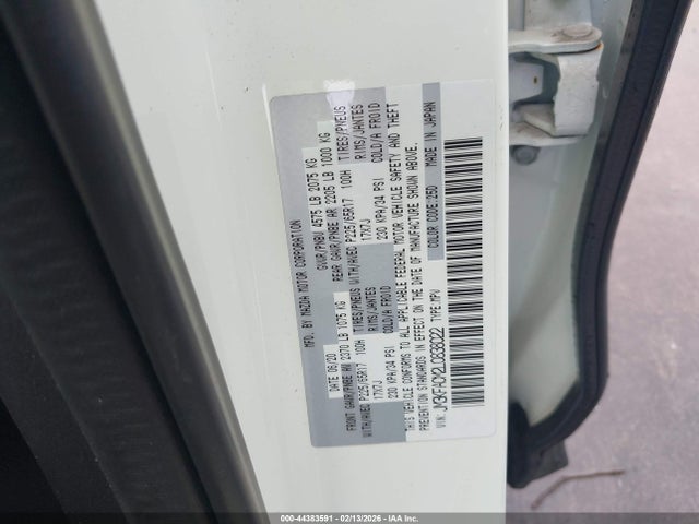 Продажа на аукционе авто 2020 Mazda Cx-5 Touring, vin: JM3KFACM2L0838022, номер лота: 44383591
