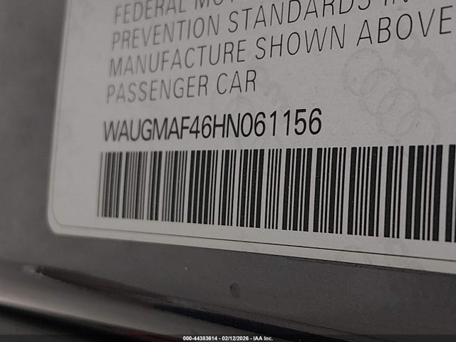 2017 AUDI A4 WAUGMAF46HN061156 Photo 8