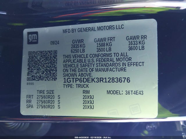 1GTP6DEK3R1283676 GMC Canyon 4wd At4
