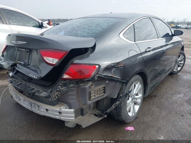 Продажа на аукционе авто 2015 Chrysler 200 Limited, vin: 1C3CCCAB2FN752255, номер лота: 44383665